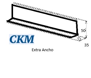 Angulo Perimetral CKM extra ancho